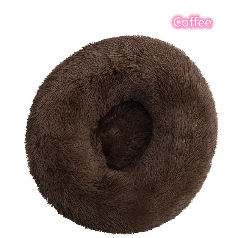 DreamDonut™ Premium Calming Cat Bed | Plush Washable Comfort Technology | 360° Support Design | Suitable for All Feline Breeds - Pet Moda Store