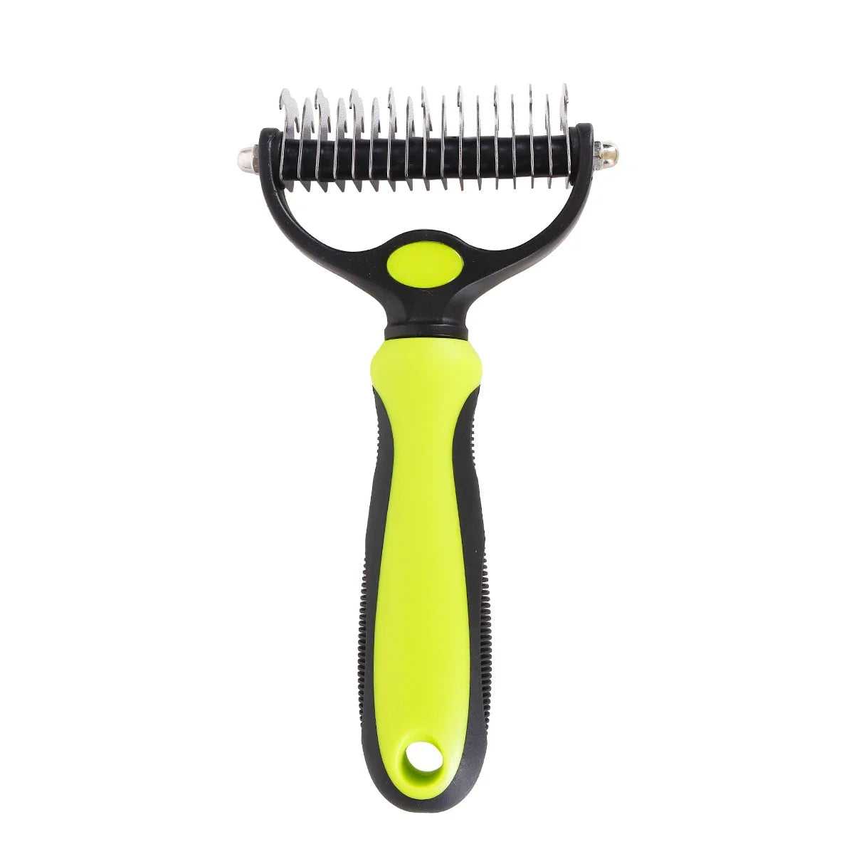 DualGroom™ Professional Double-Sided Comb | Multi-Purpose Knot Removal Tool | Dematting & Hair Collection System | For Dogs & Cats - Pet Moda Store