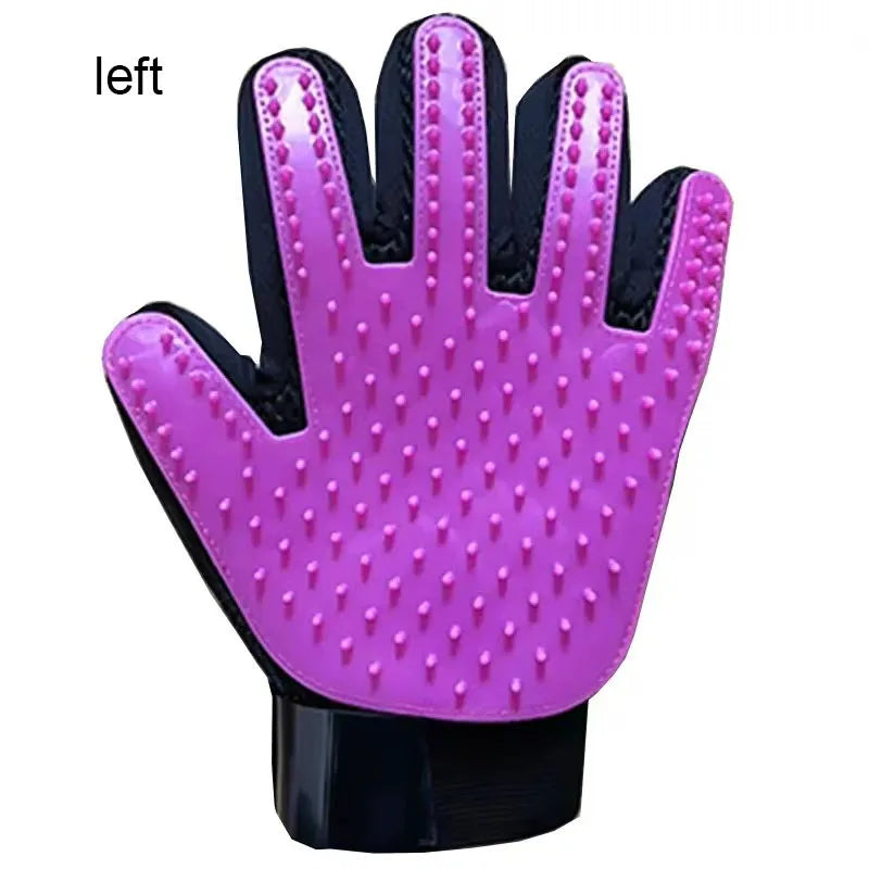 GroomGlove™ Premium Deshedding System | 2-in-1 Massage & Hair Removal Tool | Comfort-Grip Grooming Technology | For All Dogs & Cats - Pet Moda Store