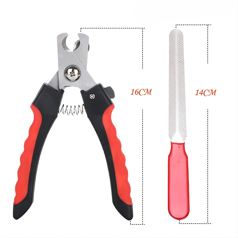 SickleSharp™ Professional Pet Grooming System | Premium Large Dog Nail Clippers | Stainless Steel Multifunctional Design | Precision Grooming Tool For All Breeds & Cats - Pet Moda Store