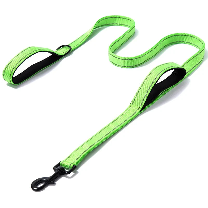 CommandPro™ Dual-Handle Training Leash | Heavy-Duty Control System | Premium Safety Technology | Professional-Grade Outdoor Lead - Pet Moda Store